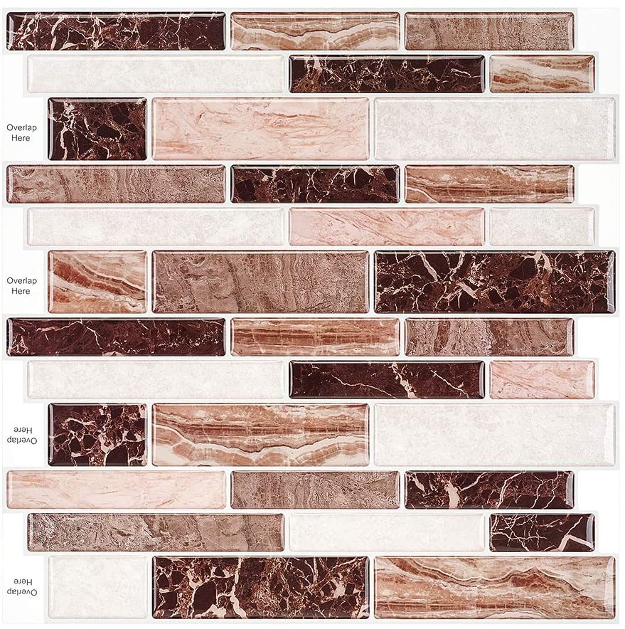 Odkleić i przykleić płytki Backsplash, płytka samoprzylepna naklejki, biała płytka typu metro, tapety robić kuchni łazienka pralnia: MT1034