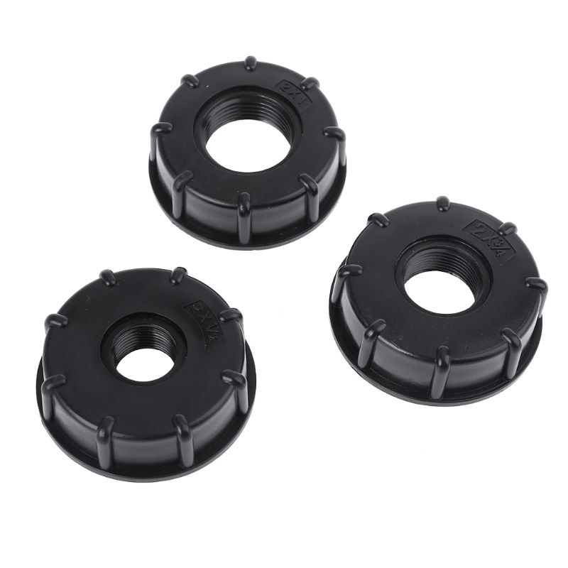 IBC Tank Connection 60mm/ 2" Coarse to Female Thread IBC Adapter Threaded 1/2" 3/4" 1"