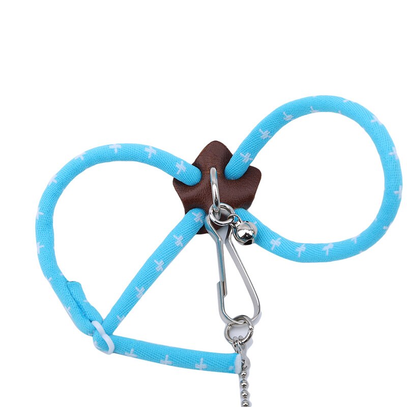 Lindo ajustable rata ratón arnés para Hamster cuerda mascota hámster correas collar de guiar por rata ratón mascota al aire libre suministros