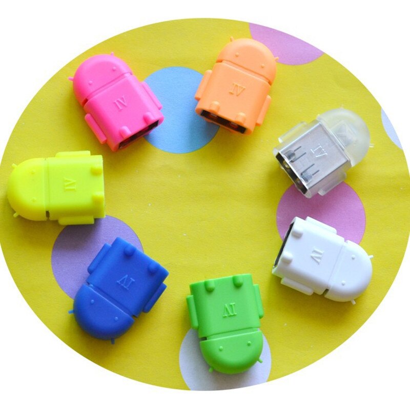 Crouch Mini Micro Usb Otg Kabel Naar USB Converter OTG Adapter Voor Samsung Oppo Xiaomi Kaartlezer otg adapter voor huawei android