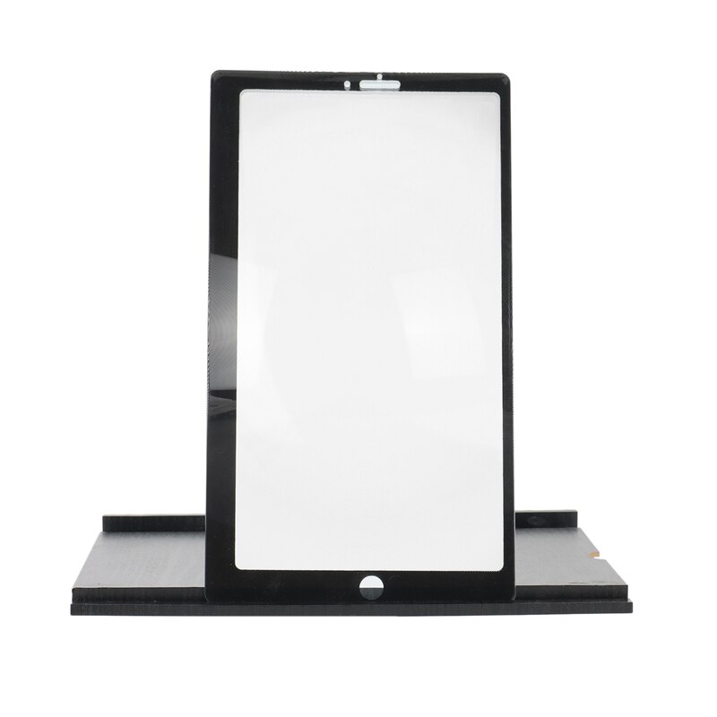 -3X 4X 12 Inch Houtnerf Horizontale En Verticale Scherm Dual-Purpose Mobiele Telefoon Screen Vergrootglas Hd 3D Video vergrootglas