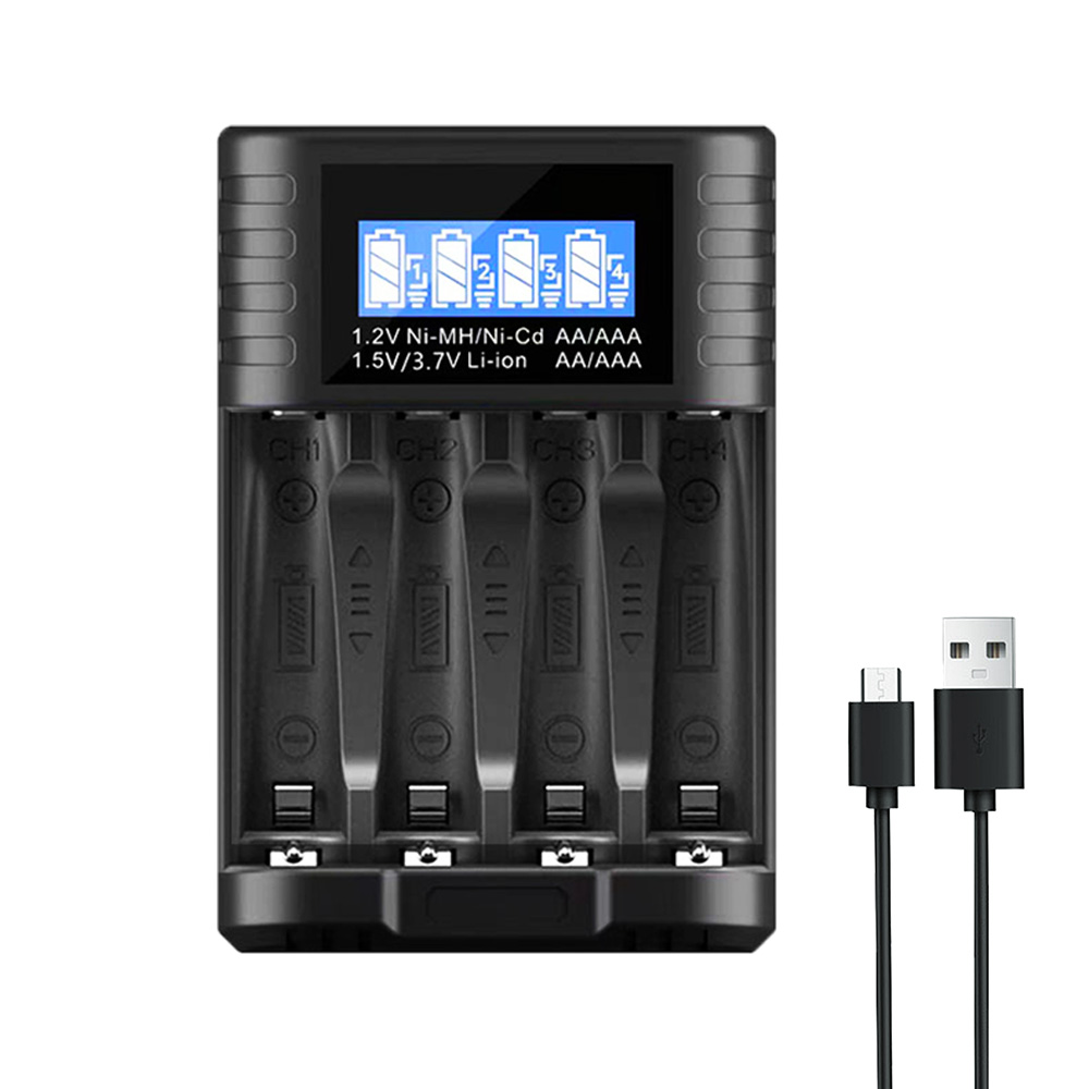 Batería recargable AA de iones de litio para juguetes, pila AA de 1,5 V, 3400mWh, 1,5 V, 1,5 V