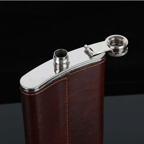 Hip Flask 5-10 oz Hip Flasks Whisky Flasks Wine Liquor Alcohol Bottle Mens
