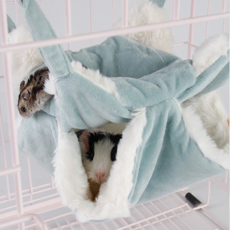 Furets écureuil Suger planeur Hamster hamac petit Animal lit pour animaux de compagnie mignon couleur nid