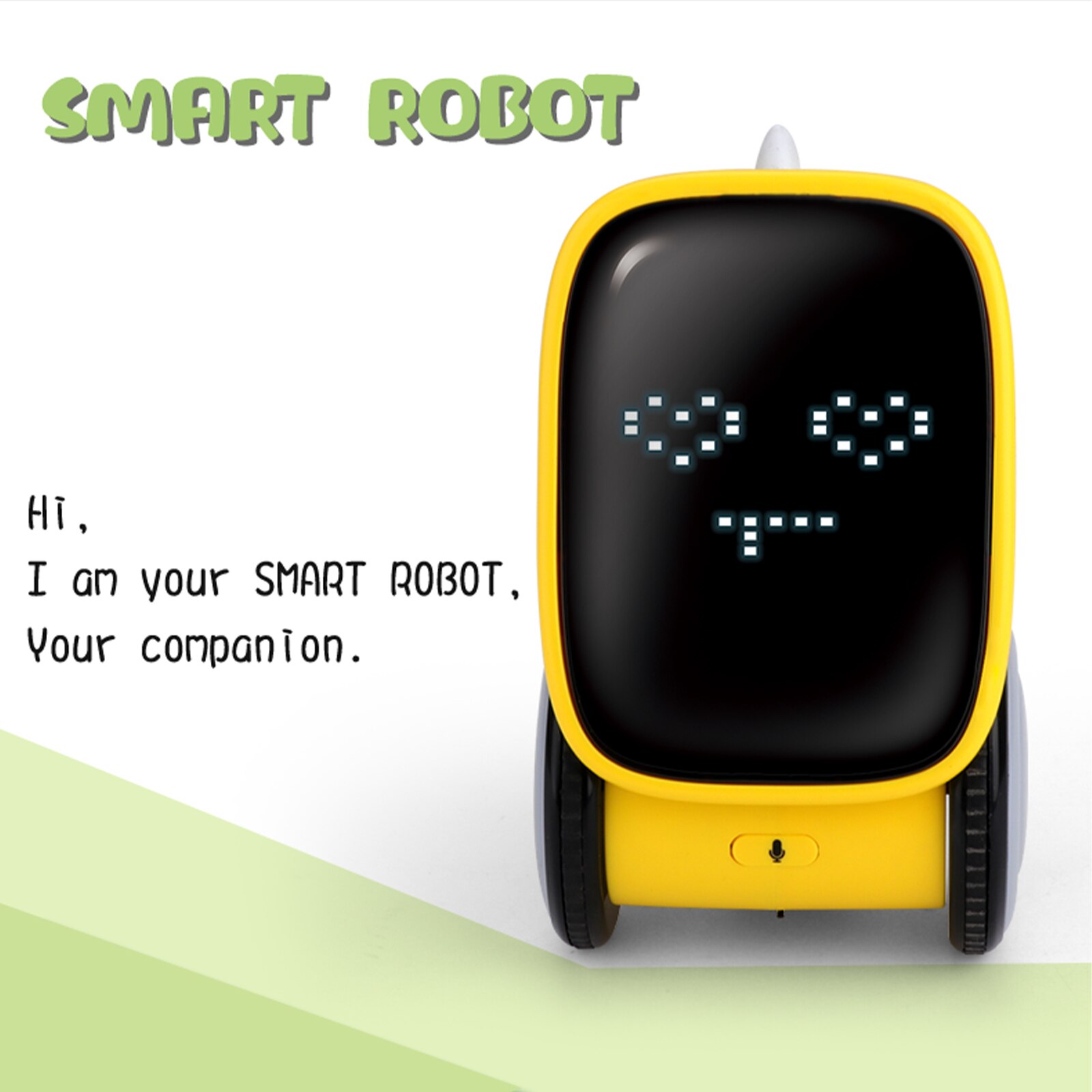 Intelligent Smart Talking Robot with Facial Expression Voice Recording Touch Sensor Gesture Control Robotics Toys Christmas