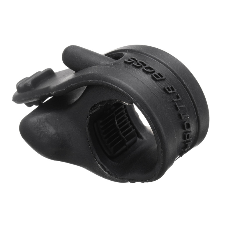 Poignée universelle en caoutchouc noir pour moto, 2 pièces, contrôle de l'accélérateur, régulateur de vitesse, culbuteur, bouchon de pince
