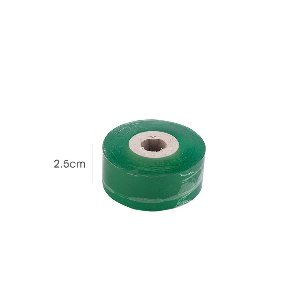 Green Eco-friendly Waterproof Grafting Tape Membrane Garden Bind Belt Grafting Tape: 2.5CM