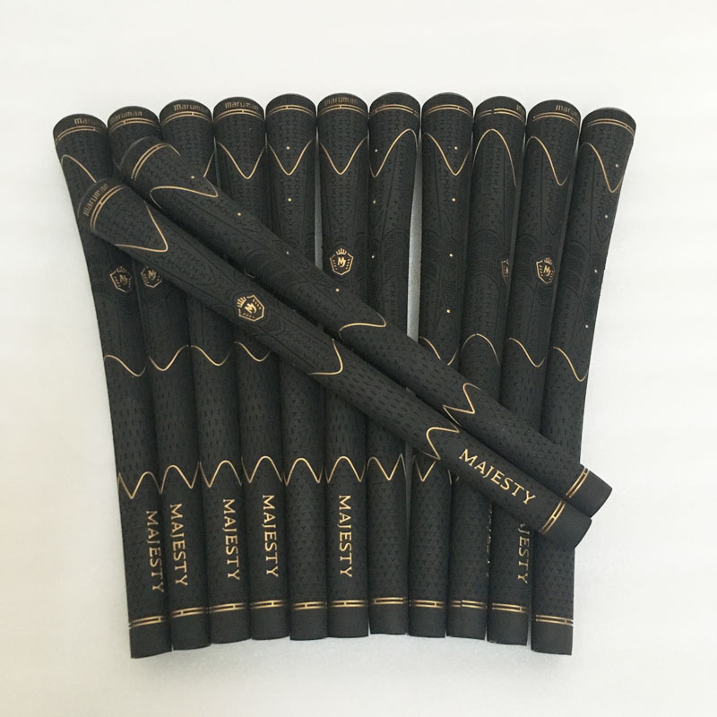 Neue Golf Griff Maruman majestät gummi Golf Bügeleisen griffe 10 teile/los schwarz farbe Golf holz griffe