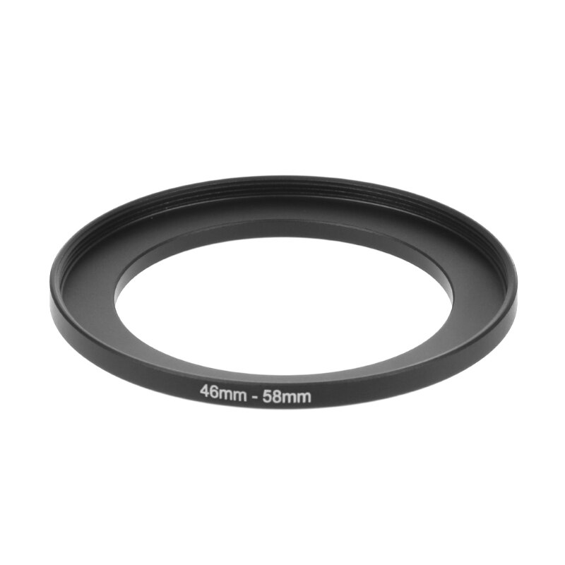 46Mm Tot 58Mm Metalen Step Up Ring Lens Adapter Filter Camera Tool Accessoires