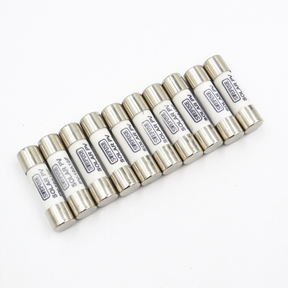 Solcelle-sikring 10a 1000v 10*38 solcelleanlæg 10a 15a 20a 30a solsystemtilbehør