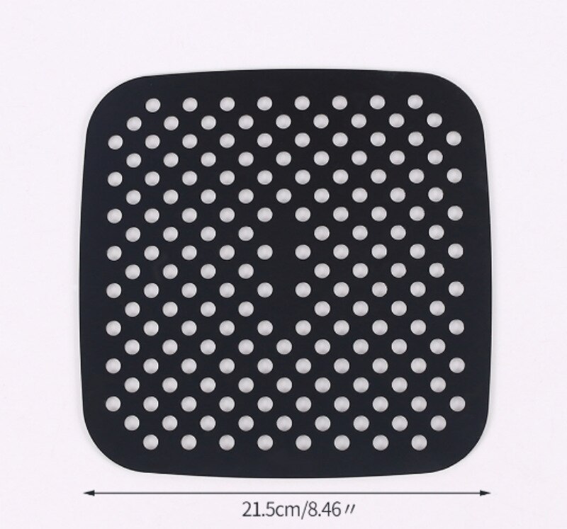 Air Fryer Liner Square Silicone Reusable Air Fryer Pad Accessories Cooking Baking Accessories Baking Tools for Cakes: D