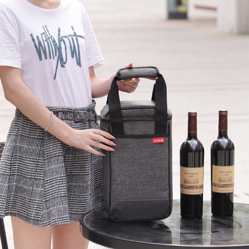Oxford – sac isotherme pour bouteille de vin, pour Camping, plage, isolation thermique