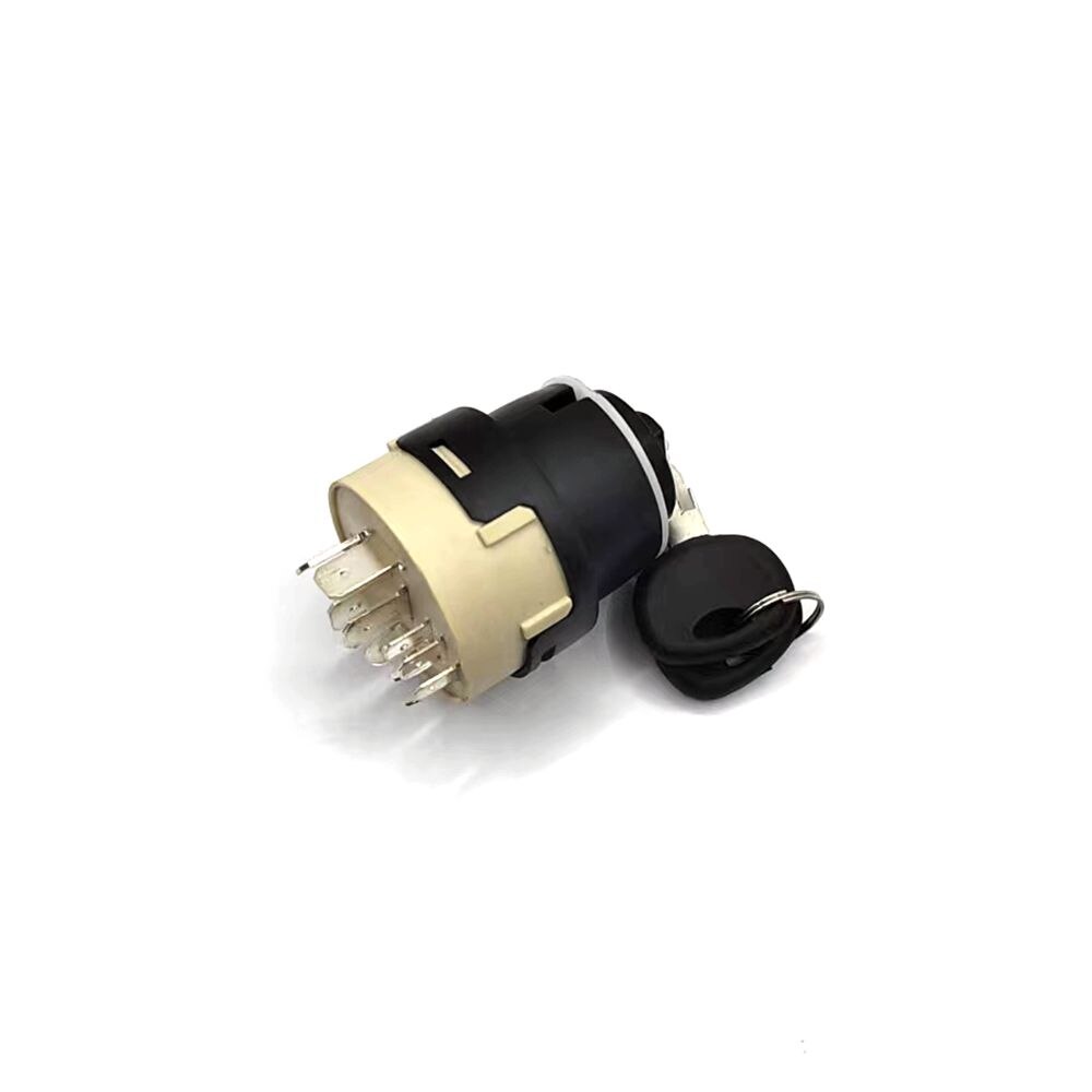 Interrupteur d'allumage avec 2 clés pour tracteurs de fourche, ELT20-0039 701/80184 JCB 210 240 230 370 701/80184 85804674 50988: 10Insert