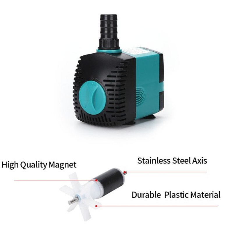 Aquarium multifunctional submersible pump fish tank water pump circulation pump fish pond pump side suction pump