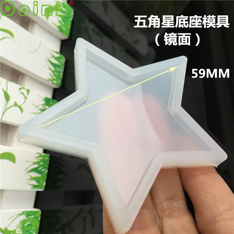 Geometric Mud Board Silicone Mold Base Plate Molds Pendant Necklace Resin Jewelry Making Mould Clay Tools: 03