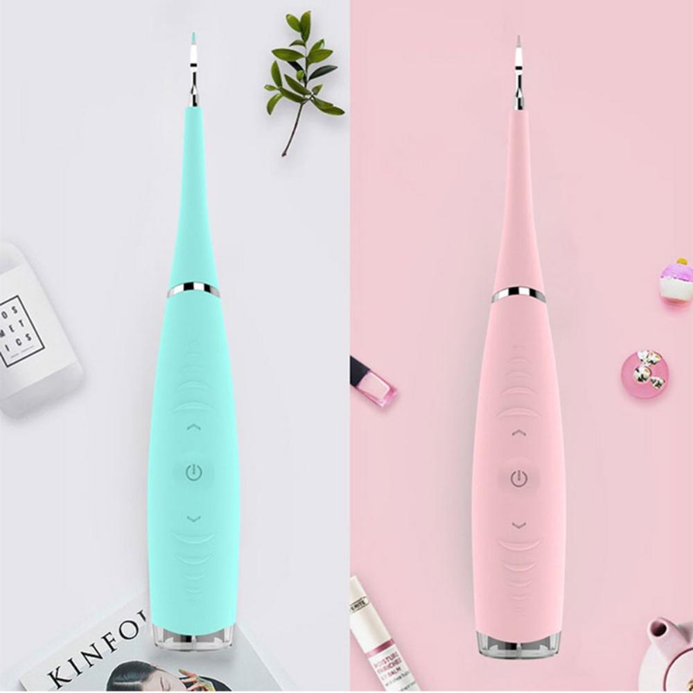 Portable Electric Ultrasonic Dental Scaler Tooth Calculus Tool Sonic Remover Stains Tartar Plaque Whitening Oral Cleaner Machine