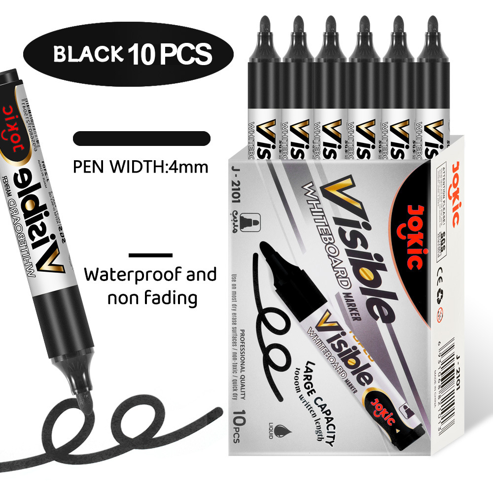 4 Stks/set Uitwisbare Magnetische Whiteboard Marker Pen Blackboard Marker Krijt Glas Keramiek Kantoor School Art Marker Briefpapier: Blauw