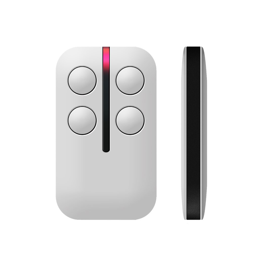 TAU 250T-4RP 250K-SLIMRP télécommande copieur de Garage ouvre-porte de remplacement télécommande émetteur sans fil 433MHz: WHITE