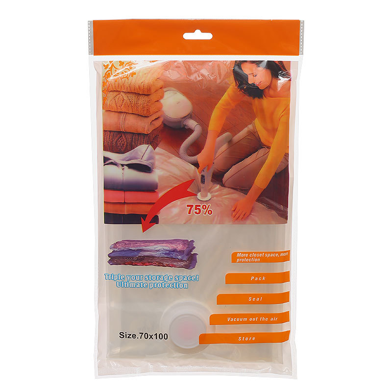 Large-capacity Seal Vacuum Compression Bag Portable Business Travel Storage Bag Clothing Finishing Organizer Saving Space