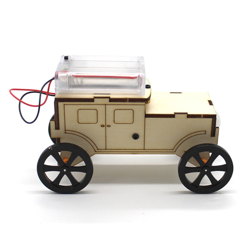 DIY Smart Robot Car STEAM Body Induction Educational Kit Wood Model for Children Boys Girls Toys Outdoor Model Toys