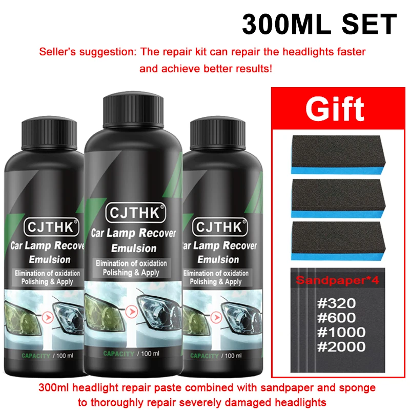 Auto Scheinwerfer Restaurierung Polieren Kits Scheinwerfer Kratzer Entferner Reparatur Reinigung Paste Entfernen Oxidation Scheinwerfer Polnischen Flüssigkeit: Brown