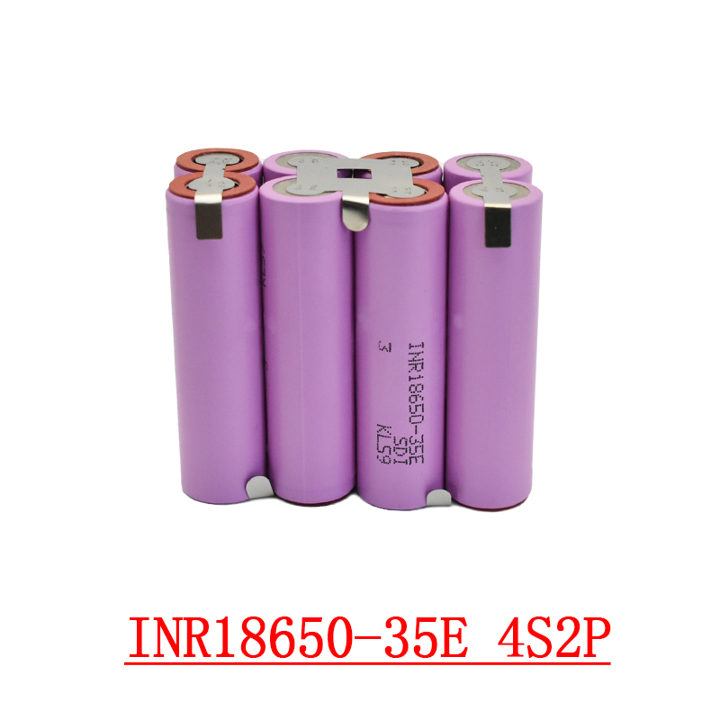 20A 18650 35E 3500mAh 7000mAh 3S 4S 5S 6S 8S 7.4V 12.6V 14.8V 18V 25.2V 29.6V voor Schroevendraaier Batterijen Lasappakket: Goud