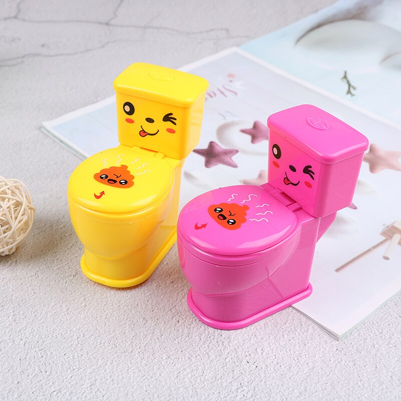 1pz Carino mini Burla schizzare spray di Acqua Wc Closestool Bavaglio di scherzo Del Giocattolo Regalo A Sorpresa