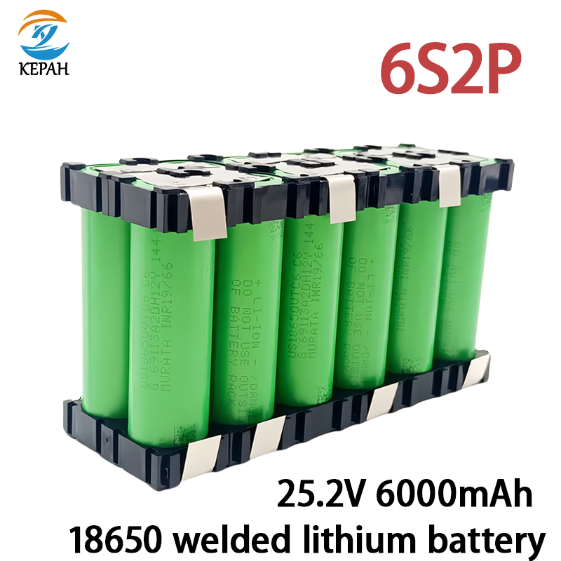 Neuer 2 s1p 3 s2p 4 s1p 4 s2p 5 s1p 5 s2p 18650-vtc6 Akku kunden spezifisches Batteries ch weißen 3000mAh/6000mAh Akku 7,4 V bis 25,2 V.: Silber