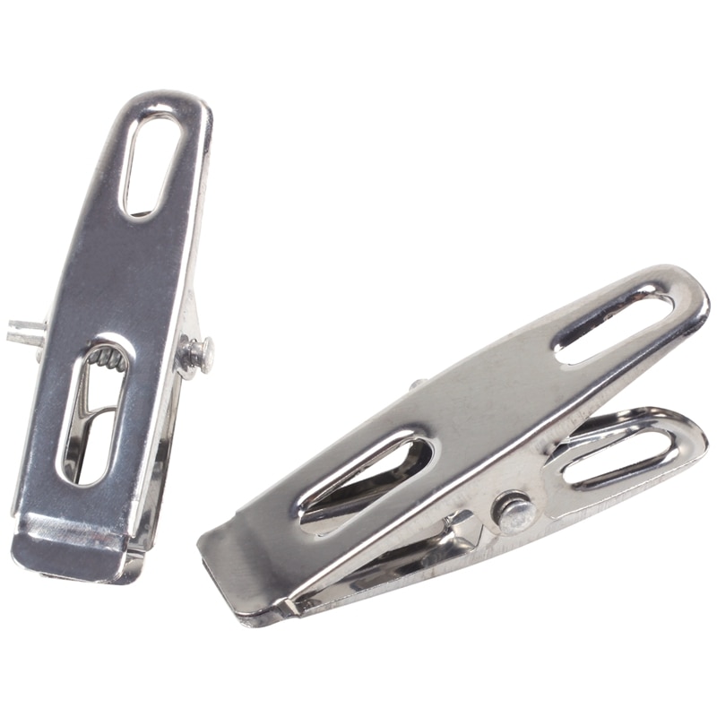 40 Pieces Of Stainless Steel Clothespin Metal Clip Socks Clip Clothespin Needle Clip Sealing Clip