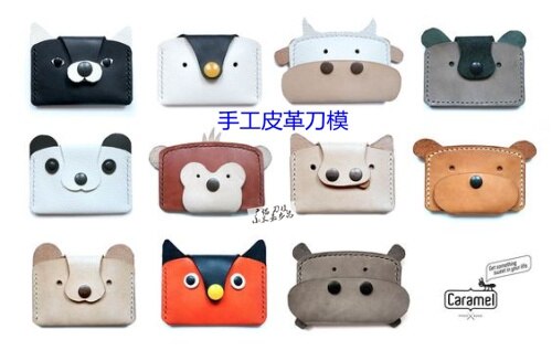 Accessori per pacchetti in pelle fatti a mano