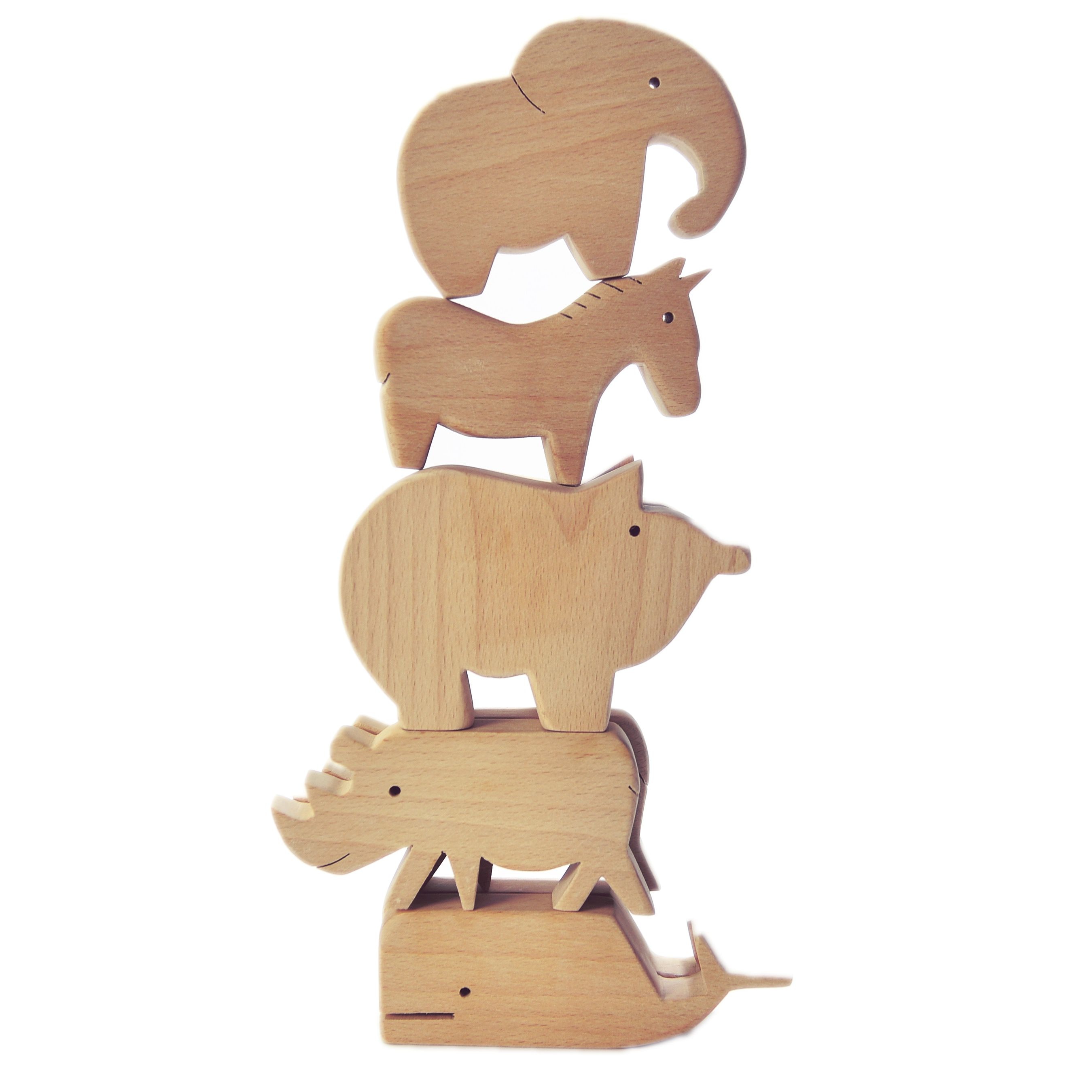 Nieuw soort Handgemaakte Dier Speelgoed Kinderspeelgoed en Ornamenten Suite Pure Handgemaakte Massief Houtsnijwerk Home houten speelgoed
