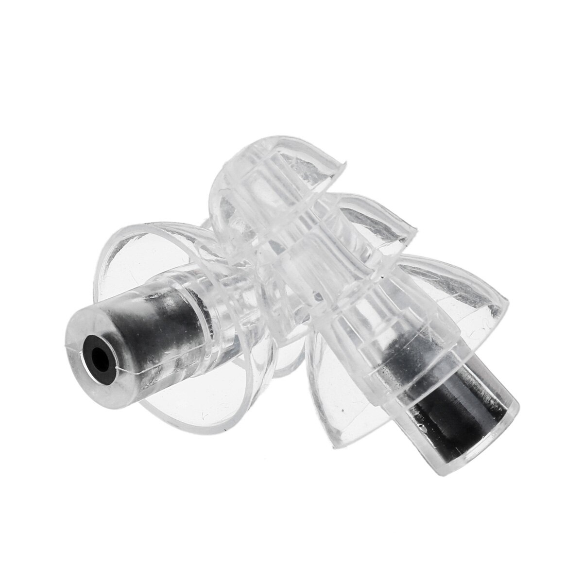 2Pcs Noise Cancelling Earplugs Hearing Protection Reusable Silicone Ear Plugs For Sleep Concerts Musician Bar Drummer