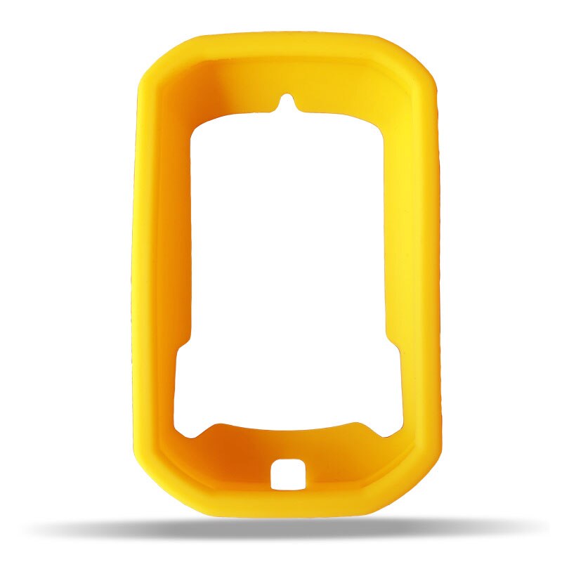 Bicycle R420 Silicone Rubber Protective Case with LCD Screen Film for Bryton Rider 420 Bike Cycling GPS Computers Smart Cover: Yellow Case and Film
