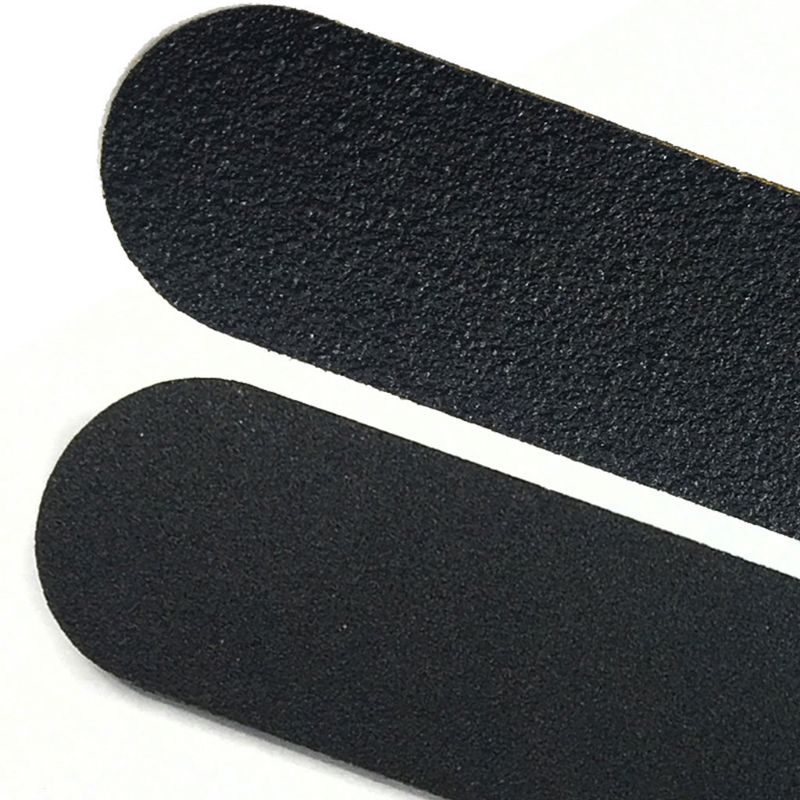 21.3 cmx 3.4cm pedicure callus remover rustfrit stål fod rasp fil 10 dobbeltsidede udskiftning grits pad let hæl skrubber