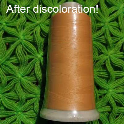 2700 meters Color Changing Sewing Thread Photosensitive UV Yarn 150D/2 UV Color Changing Yarn Spot: KHUV04