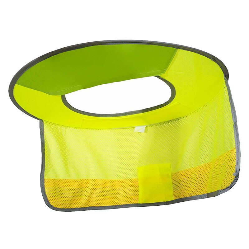 Sun Shield for Hard Hat High Visibility Reflective Full Brim Mesh Sun Shade Neck Protection AS99