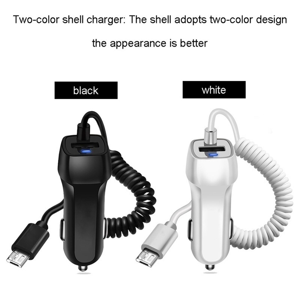 Usb Auto Telefoon Oplader Auto Usb Lader Snel Opladen Charge Micro Usb Type C Verlichting Kabel Voor Iphone Voor Samsung