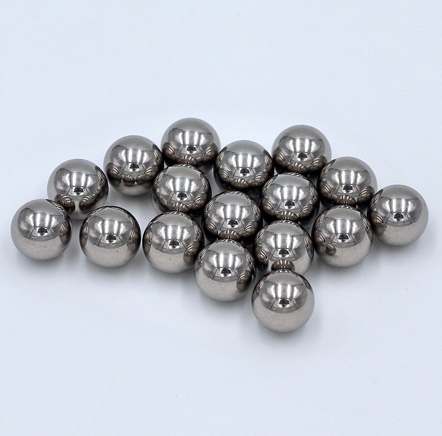 20 bolas de rodamiento de acero inoxidable AISI 304 G100 de 14mm, 20 unidades