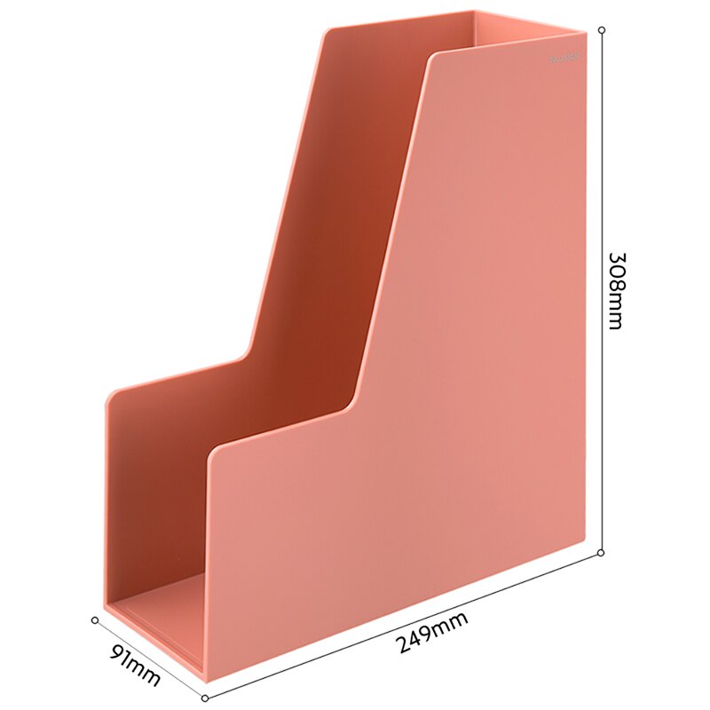 DELI NUSIGN NS022 Book Stands magazine holder file container desktop documents arrangement box officeworks A4 paper dawer tray