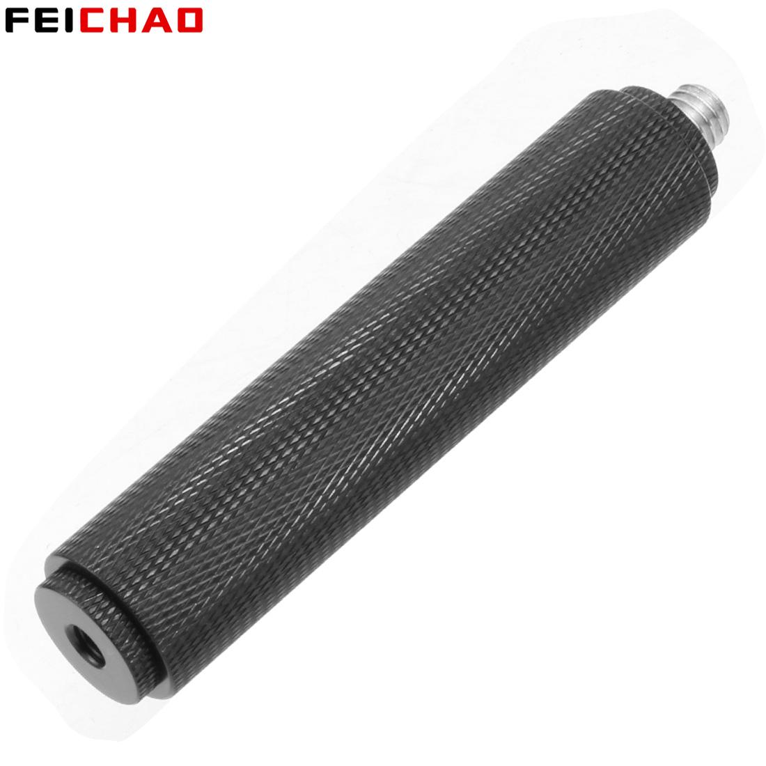 1/4 3/8 5/8 Screw Metal Handle Grip Stabilizer Holder Stand Handheld Gimbal Tripod For DSLR Camera Video LED Flash Fill light