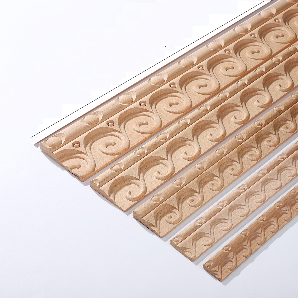 Decoratieve houten lijstwerk Houten meubilair Toepassingen Stickers voor muren Houten hoekkast Applique Home Decor Artikelen Beeldjes