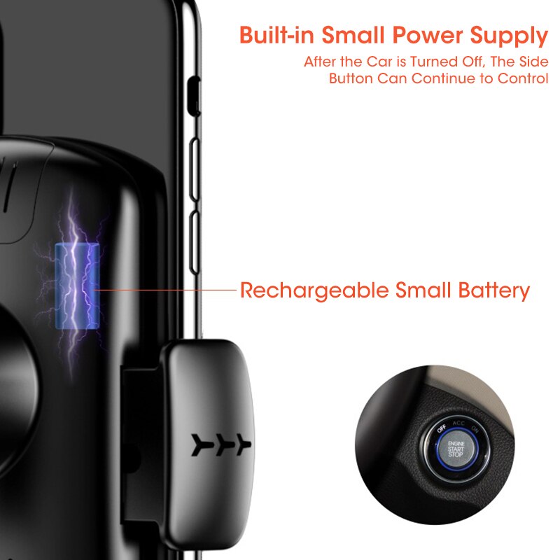 15w magnetische kfz-ladehalterungen für kabelloses laden mit magsafe-technologie für iphone 12, 13 pro max, mini und qi-schnellladefunktion.