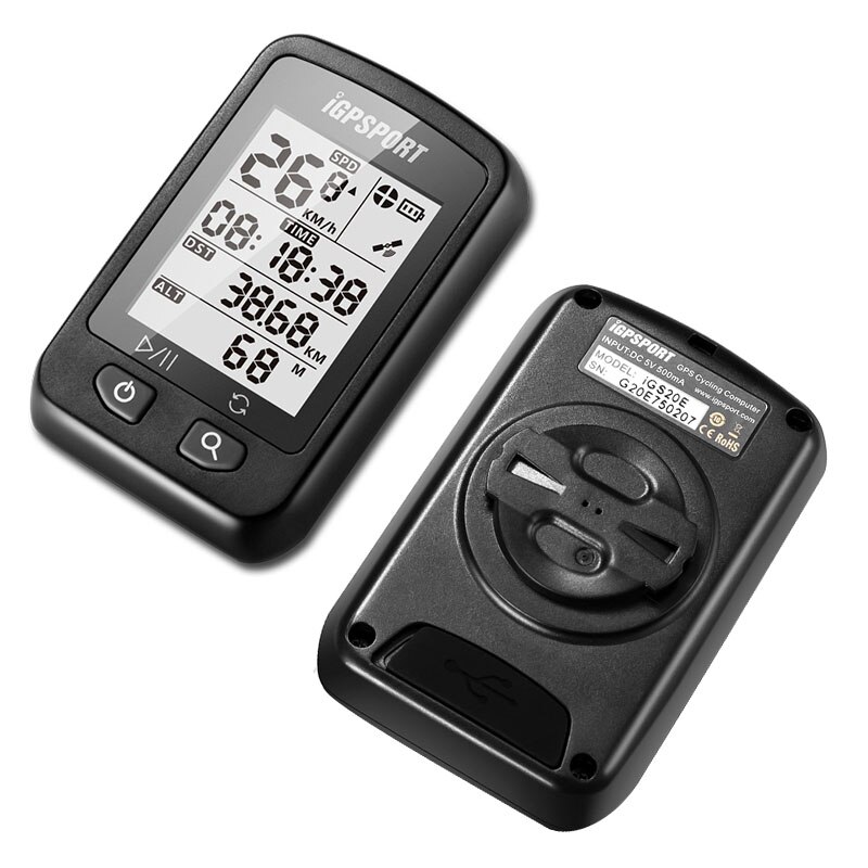 IGPSPORT iGS20E vélo ordinateur GPS compteur de vitesse IPX6 étanche rétro-éclairage écran chronomètre vélo Rechargeable ordinateur chronomètre