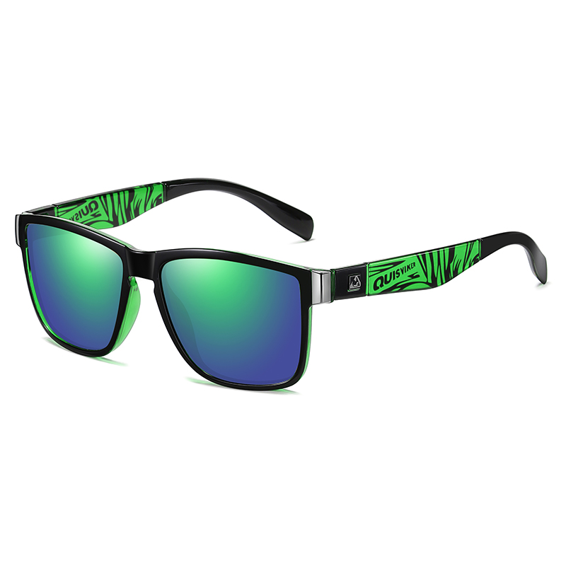 QUISVIKER-Gafas de sol con protección UV400 para hombre y mujer, lentes de sol deportivas para pescar, acampar, senderismo, conducir: G9