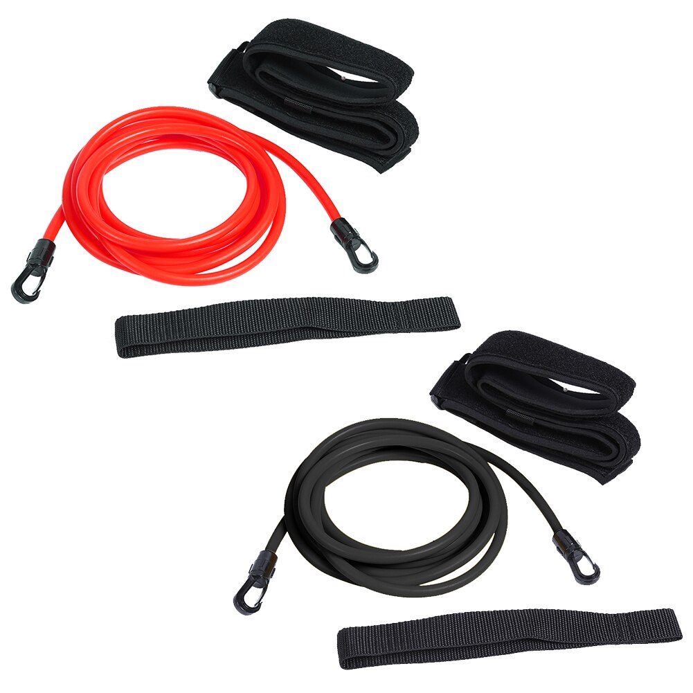 Adjustable Swimming Safe Elastic Traction Rope Swimming Training Resistance Belt Multi-function Equipment for Exercise