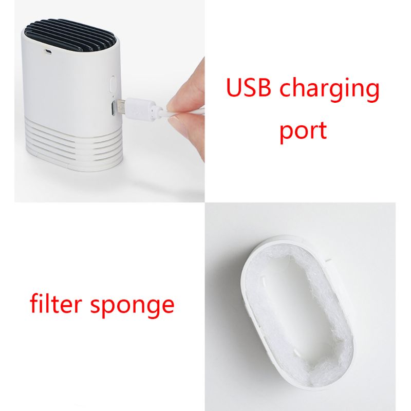 Portable Personal Wearable Air Purifier with Lanyard Mini USB No Radiation