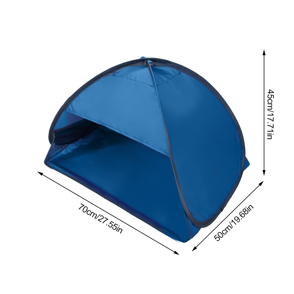 Ombrellone da campeggio per tende da spiaggia piccola tenda da sole protezione UV estate mare tende da sole tenda da spiaggia pieghevole leggera