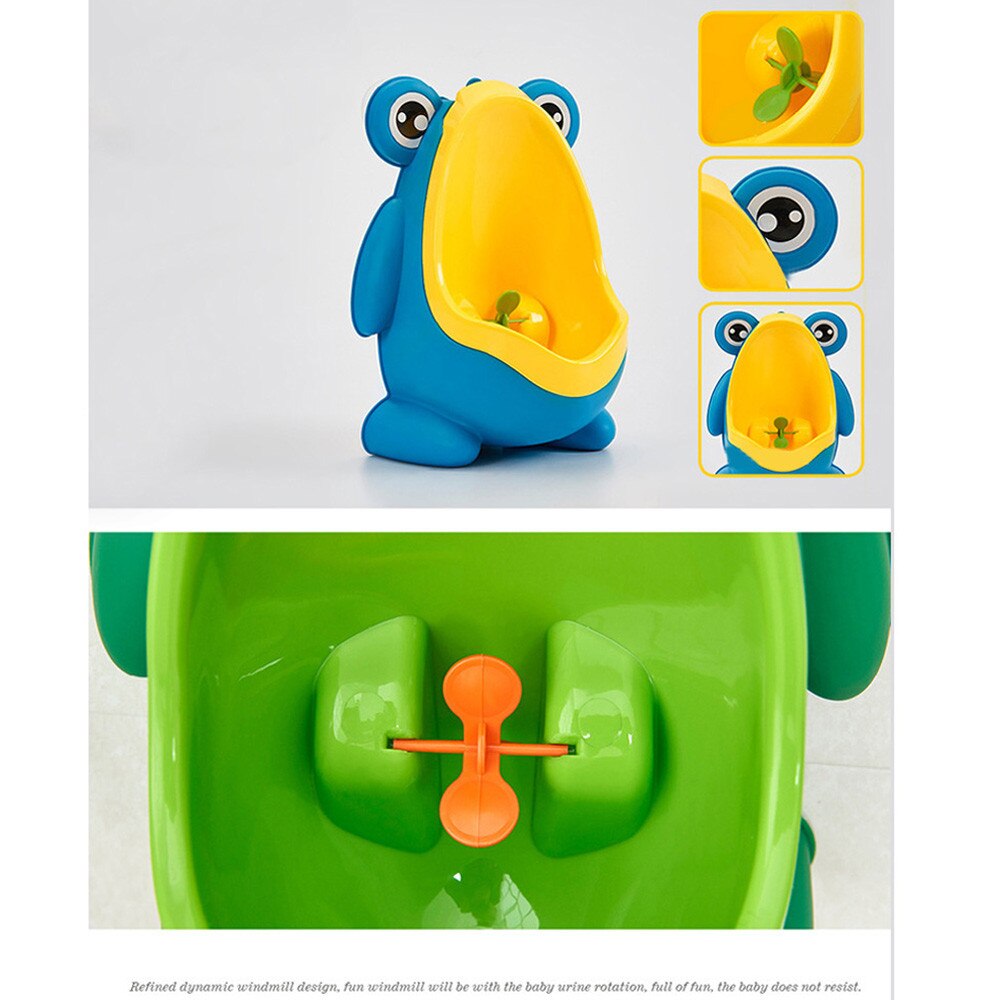 38#  gutt urinal treningsapparat baby frosk baby toalett urinering dyremodus baby toalett potte treningssete toalett låve urinal