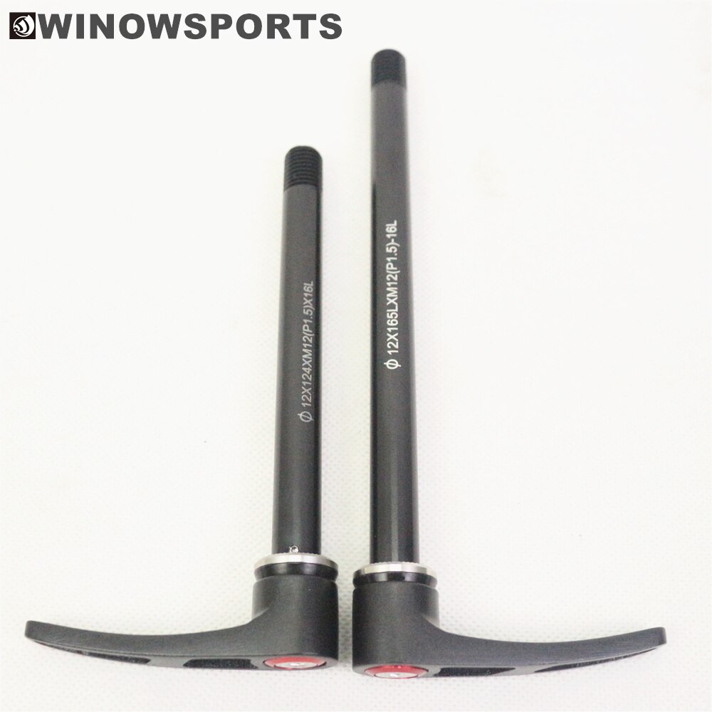 Winowsports Straße Rabatt Rahmen Steckachse 100*12mm gabel und rahmen 142*12mm schnell Freisetzung Spieß m12 Gewinde 1,5 MM Kies rahmen spieß
