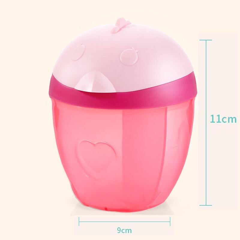 Cartoon Penguin Baby Milk Powder Box Portable Three-Layer Formula Dispenser Food Container Storage Feeding Box